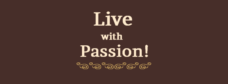 Live With Passion Facebook Cover Photo
